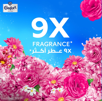 Comfort Orchid & Musk Fabric Softener 905ml x 2pcs – Everyday Fabric Care