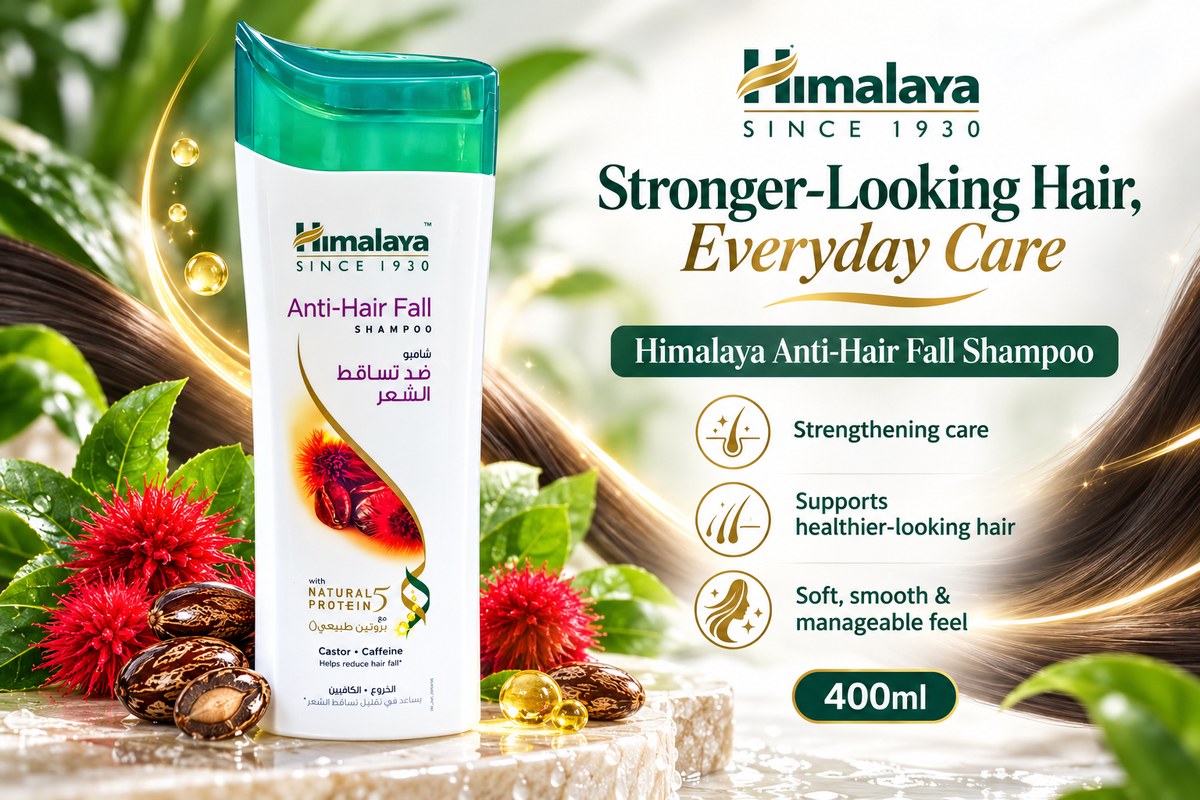Himalaya Anti Hair Fall 400ml – Nourishing Shampoo for Weak Hair
