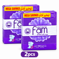 Fam Wings Mega Pack Purple –  2 x 60 Pads = 120 pads