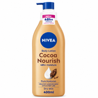 Nivea Cocoa Butter Body Lotion 400ml 2pcs  – 48H Deep Moisture Care