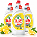 Fairy Lemon Dishwashing Liquid Offer Pack – 800ml 3pcs