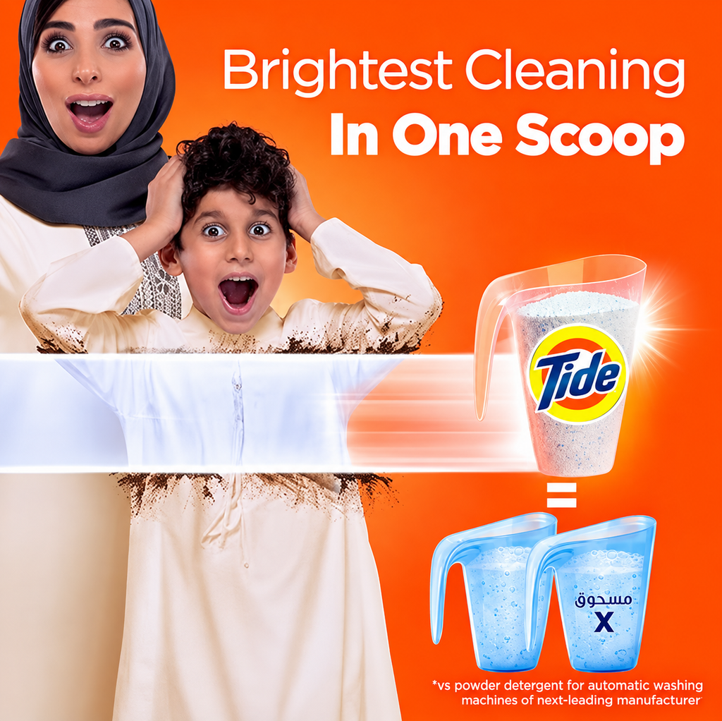 Tide Original Detergent Powder 9kg Value Pack