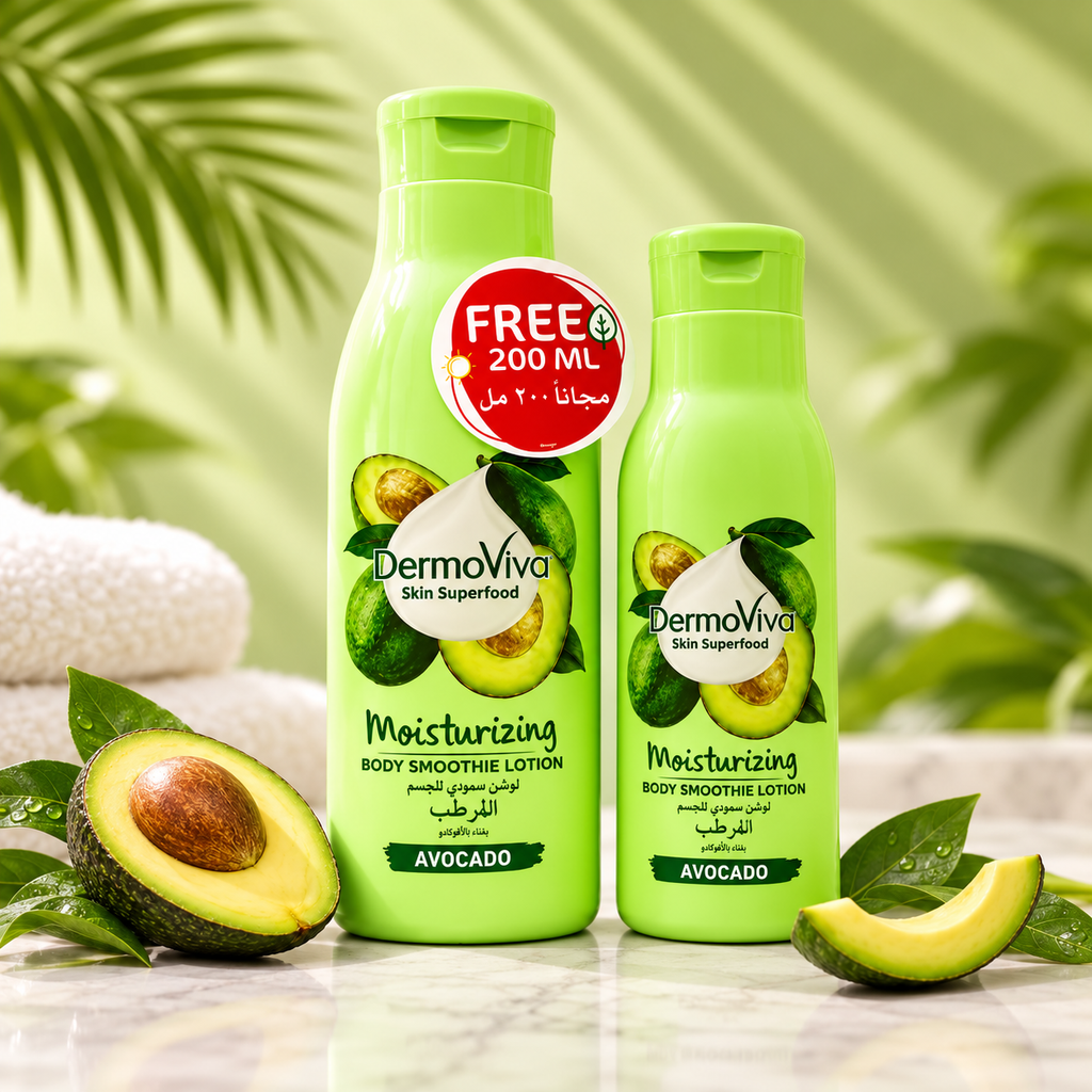 Dermoviva Moisturizing Lotion Value Pack –  2pcs-400ml + 2pcs-200ml