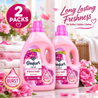 Comfort Flora Pink Fabric Softener 4L – Long-Lasting Freshness 2pcs