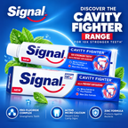 Signal Cavity Fighter 120g x 4pcs– Fluoride Toothpaste for Stronger Teeth