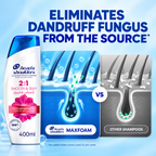 Head & Shoulders Smooth & Silky Shampoo 400ml 4pcs