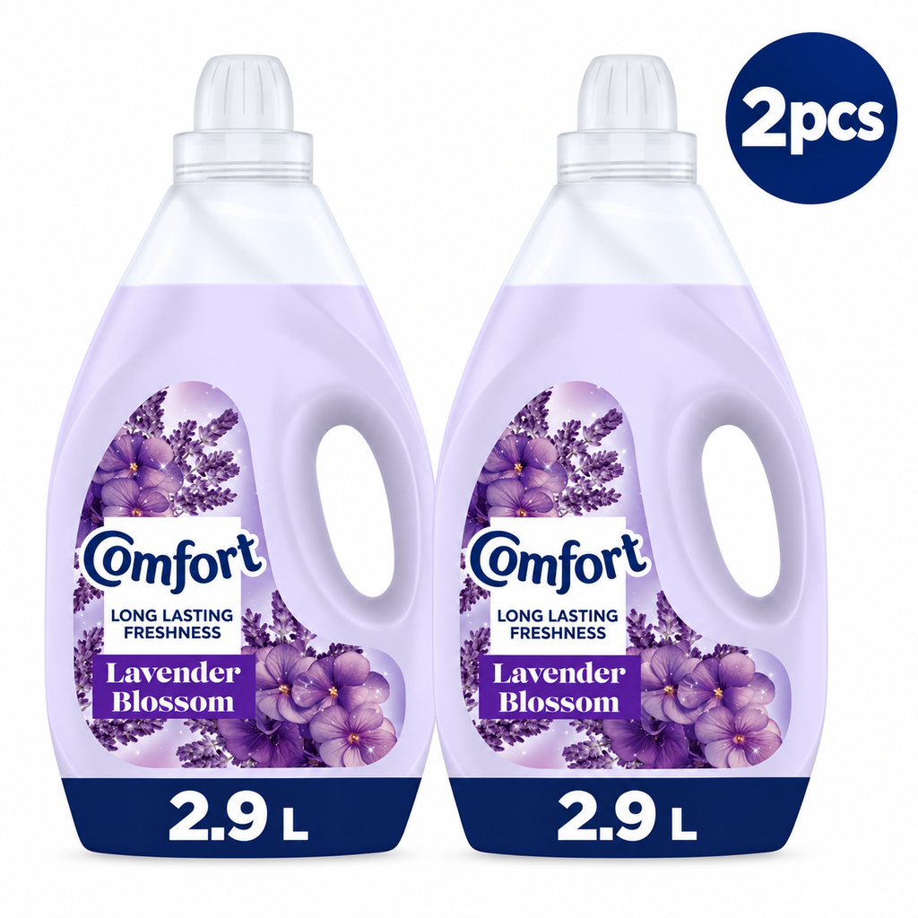 COMFORT FABRIC SOFTNER LAVENDER BLOSSOM 2.9LTR x 2pcs