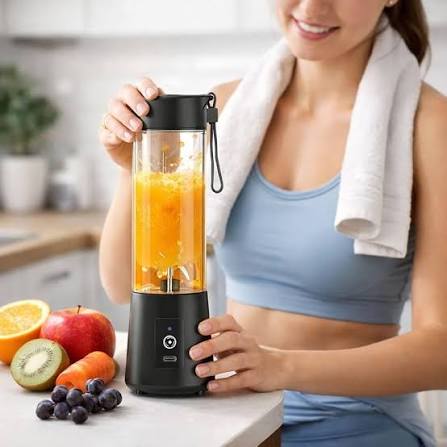 Portable Electric Blender – Compact Smoothie & Juice Maker for Travel & Gym