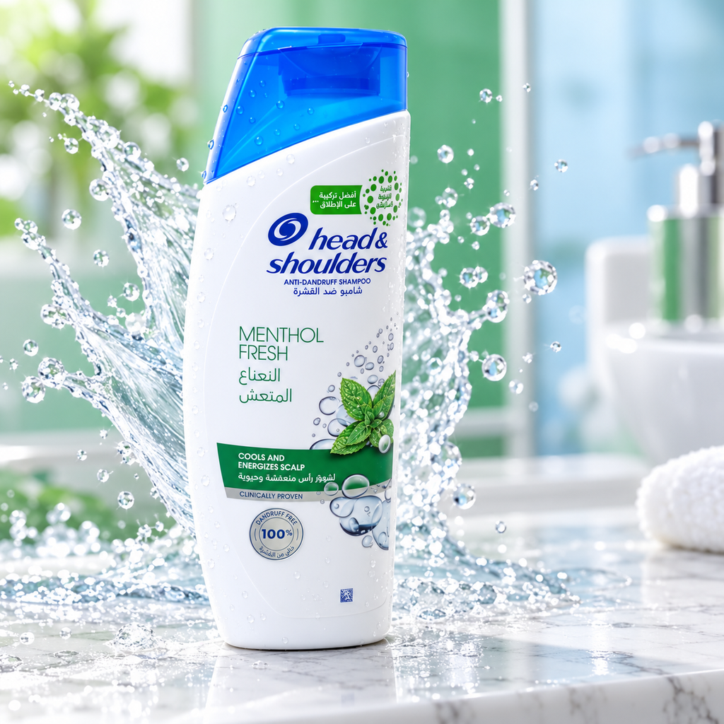 Head & Shoulders Anti-Dandruff Shampoo – Menthol Fresh, 190ml (1x6 pcs)