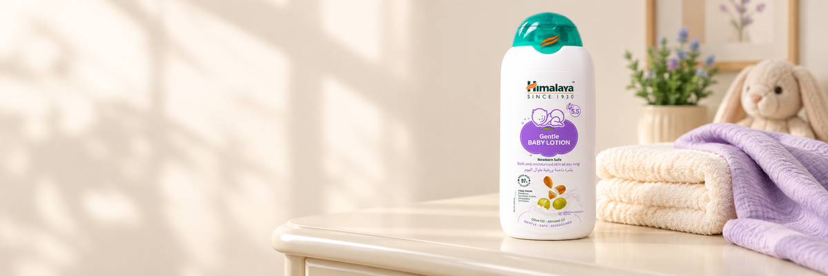 Himalaya Gentle Baby Lotion with Olive & Almond Oils – 200ml (1x3 pcs)