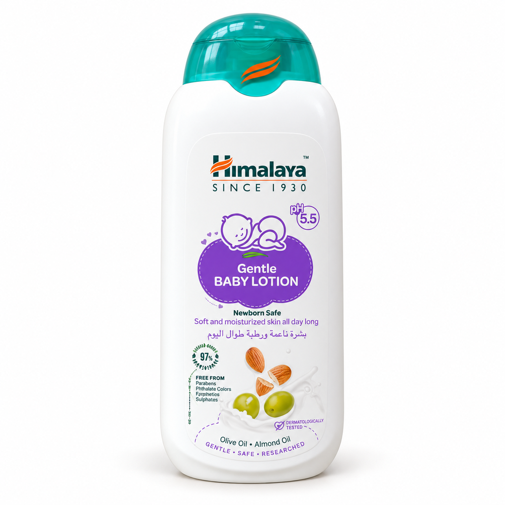 Himalaya Gentle Baby Lotion with Olive & Almond Oils – 200ml (1x3 pcs)