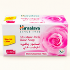 Himalaya Moisture Rich Rose Soap – 6 × 125 g Multipack (3 packs 18pcs)