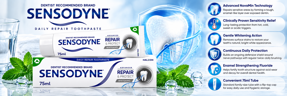 Sensodyne Advanced Repair & Protect Whitening Toothpaste | 75ml