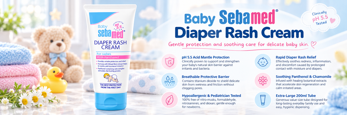 Sebamed Baby Protective Diaper Rash Relief Cream - 200 ml