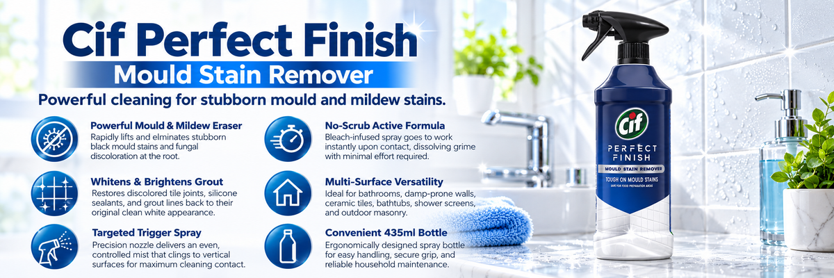 Cif Professional Strength Anti-Mould & Fungus Cleaning Spray - 435 ml