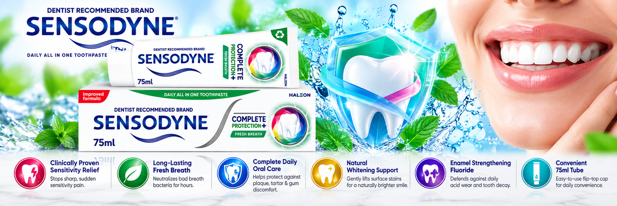 Sensodyne Complete Protection Fresh Breath Toothpaste | 75ml