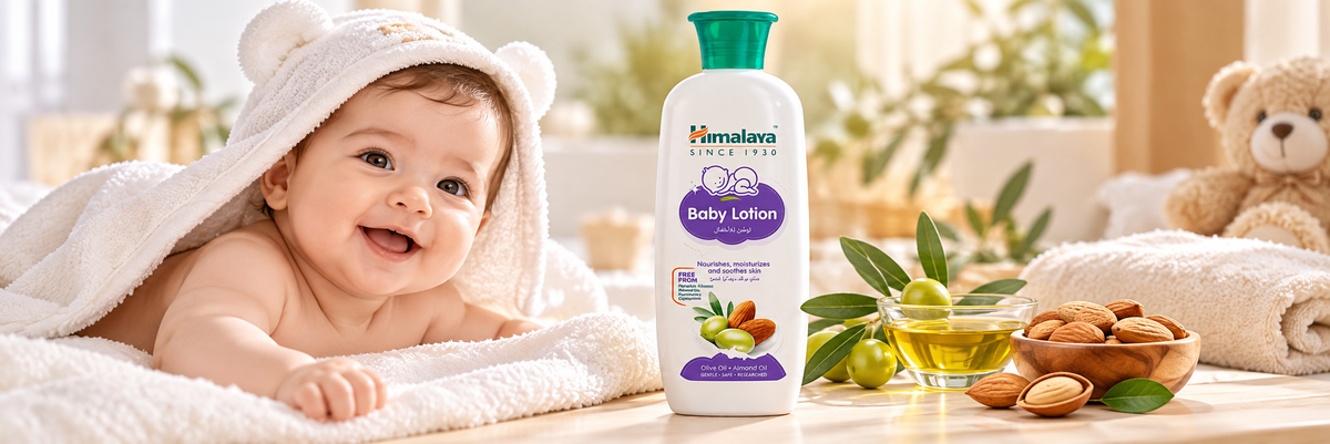 Himalaya Olive Oil & Almond Oil Baby Lotion | 400ml