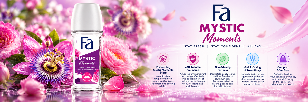 Fa Mystic Moments Anti-Perspirant Roll-On | 50mL
