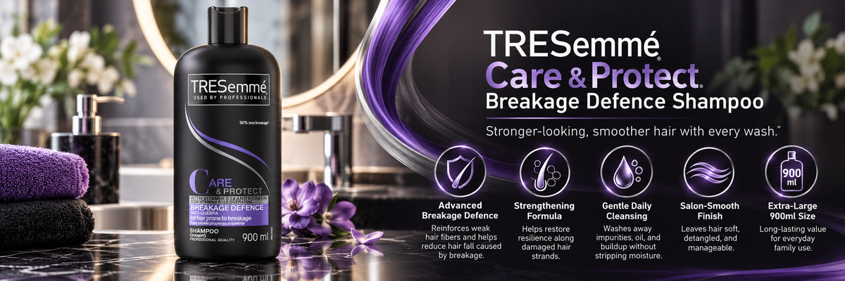 TRESemme Breakage Defence Strengthening Shampoo | 900ml Value Size