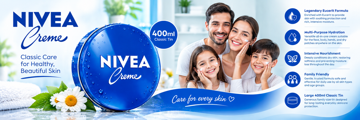 Nivea Creme Moisturizing Tin | 400ml