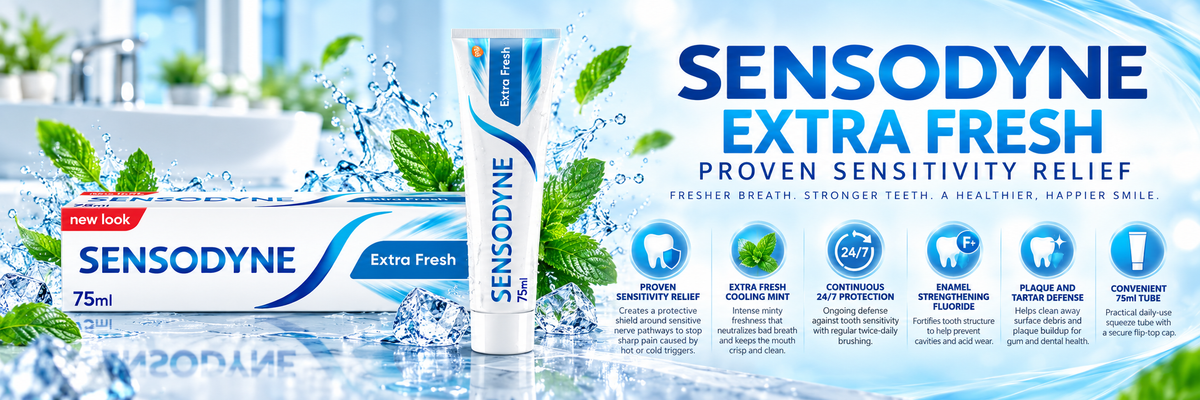 Sensodyne Extra Fresh Daily Care Sensitivity Toothpaste | 75ml