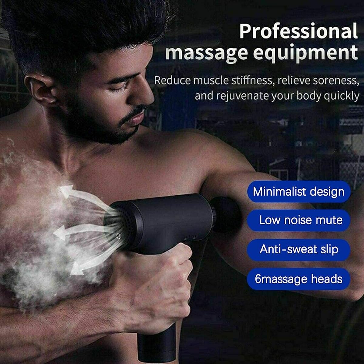 ⚡ Electric Massage Gun – Deep Tissue Muscle Recovery