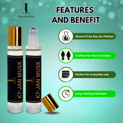 Jan London Alcohol Free Long Lasting Unisex Attar Perfume Oil 10ml