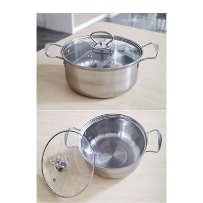 Cookware Set 5 Pieces Non Stick Pots for Kitchen Cooking Use - photo 1
