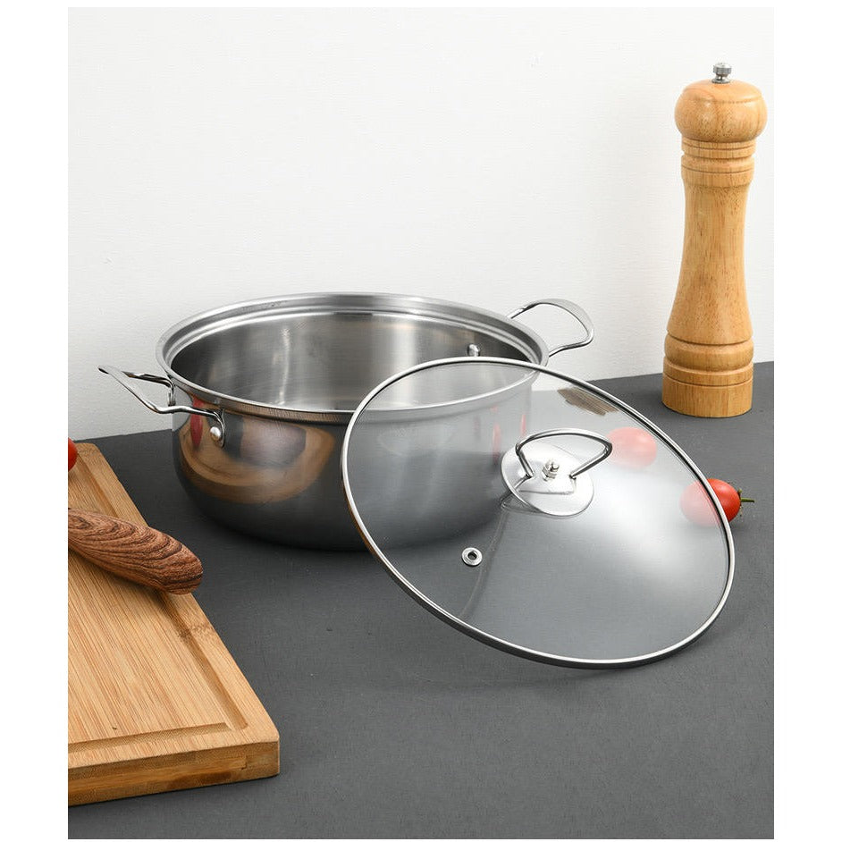 Cookware Set 5 Pieces Non Stick Pots for Kitchen Cooking Use - photo 2