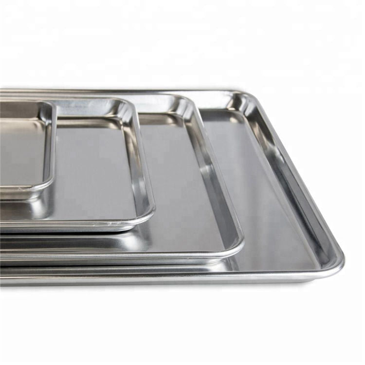 Stainless Steel Baking Tray - Oven Safe Kitchen Bakeware Pan - photo 3
