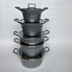 Non-Stick Cookware Set 10Pcs - Aluminum Cooking Pots for Kitchen - photo 2