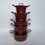Non-Stick Cookware Set 10Pcs - Aluminum Cooking Pots for Kitchen - photo 3