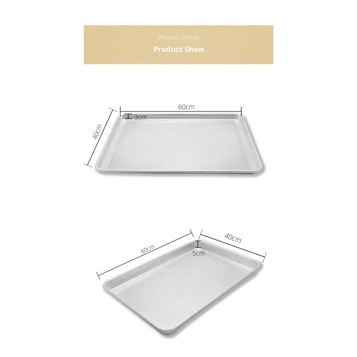Baking Tray Extra Large Nonstick Aluminium Bread Loaf Pan Kitchen - photo 3