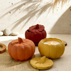 Pumpkin Storage Box Silicone Mold for Resin Candle Holder Decor - photo 2