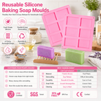 Silicone Baking Mould - Reusable Mold for Chocolate, Candy & Cake - photo 2