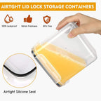 Sealed Kitchen Storage Jars Set for Cereal, Snacks and Pantry Food - photo 4