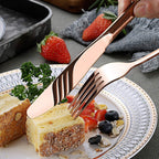 Cutlery Set Stainless Steel Knives Forks Spoons With Gift Wood Box - photo 3
