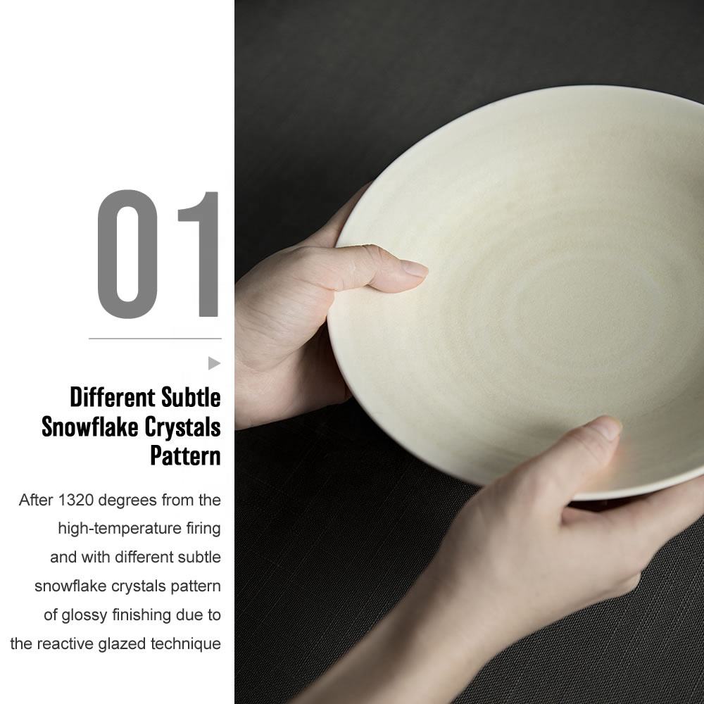 Irregular Porcelain Soup Plate - Nordic Dinnerware for Home Use - photo 3