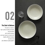 Irregular Porcelain Soup Plate - Nordic Dinnerware for Home Use - photo 4
