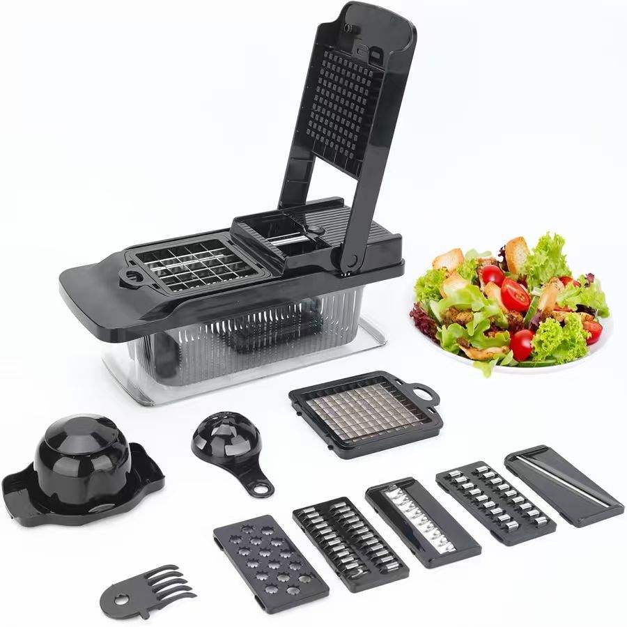 Vegetable Chopper Mandolin Slicer - Manual Kitchen Cutter Tool - photo 2