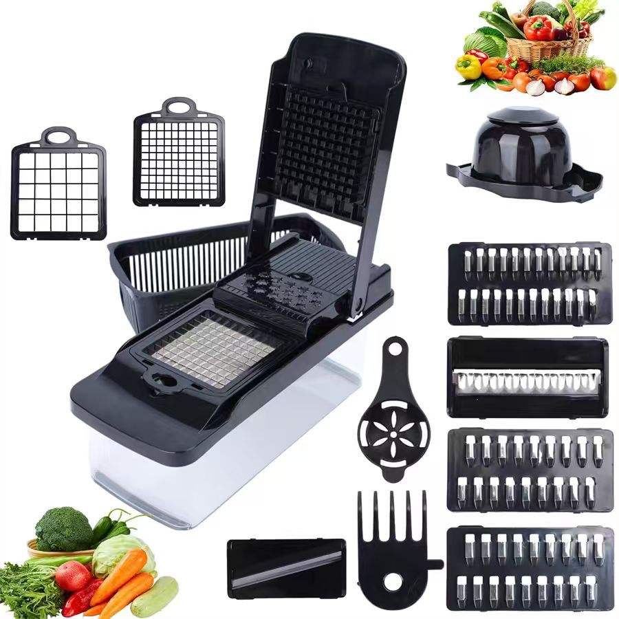 Vegetable Chopper Mandolin Slicer - Manual Kitchen Cutter Tool - photo 3