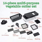 Vegetable Chopper Mandolin Slicer - Manual Kitchen Cutter Tool - photo 4