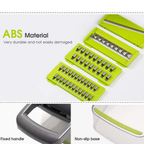 Vegetable Slicer Chopper 16pcs Manual Food Dicer with Blades Set - photo 4