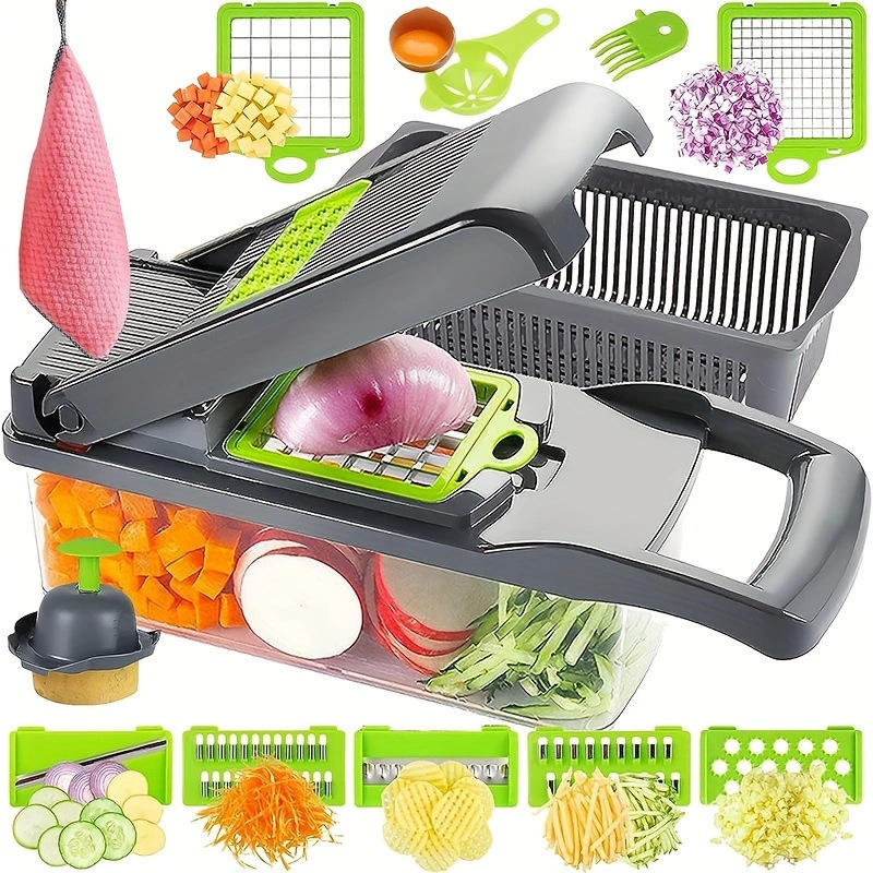 Vegetable Chopper 22 in 1 Multifunctional Kitchen Dicer Slicer Tool - photo 4