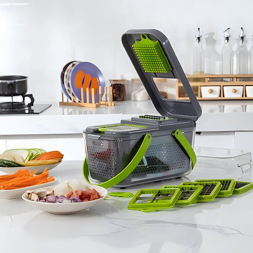 14 in 1 Vegetable Chopper Multifunctional Mandoline Slicer for Kitchen - photo 1