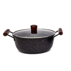 15Pcs Non Stick Cookware Set - Cast Iron Pots and Pans Kitchen Set - photo 2