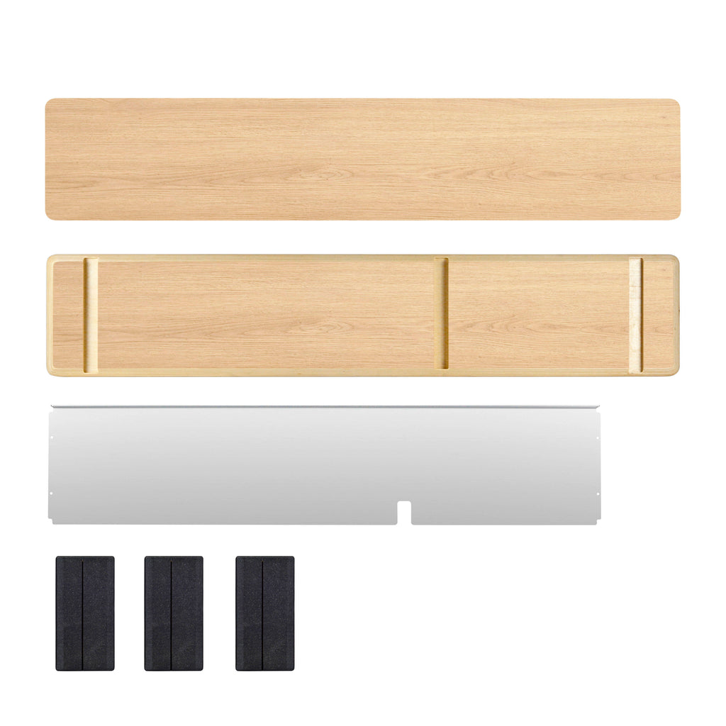 Dual Wooden Laptop Stand - Monitor Riser for Desk & Home Office - photo 3