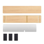 Dual Wooden Laptop Stand - Monitor Riser for Desk & Home Office - photo 3