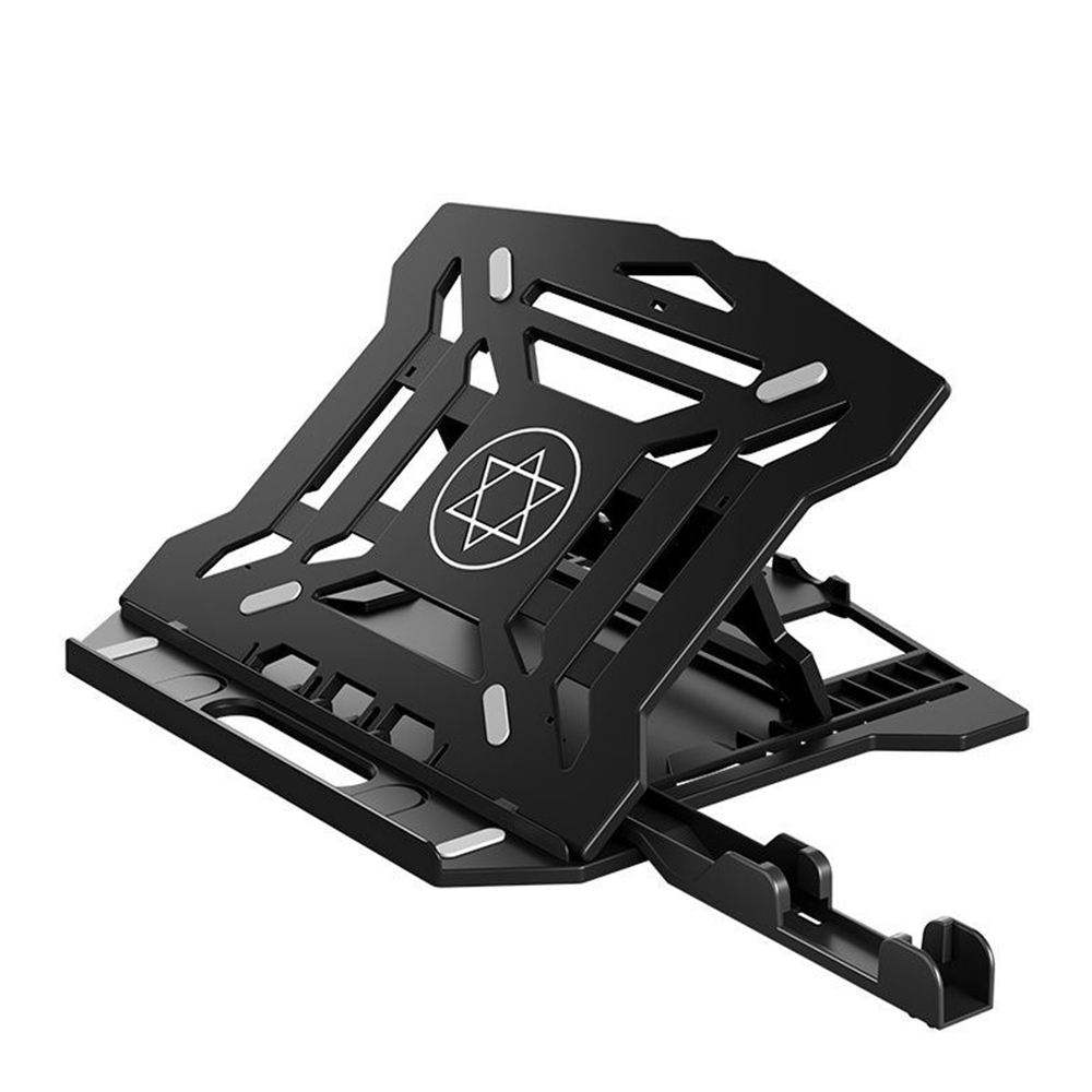 Laptop Stand with Phone Holder Foldable 360° Rotating Cooling Riser - photo 4