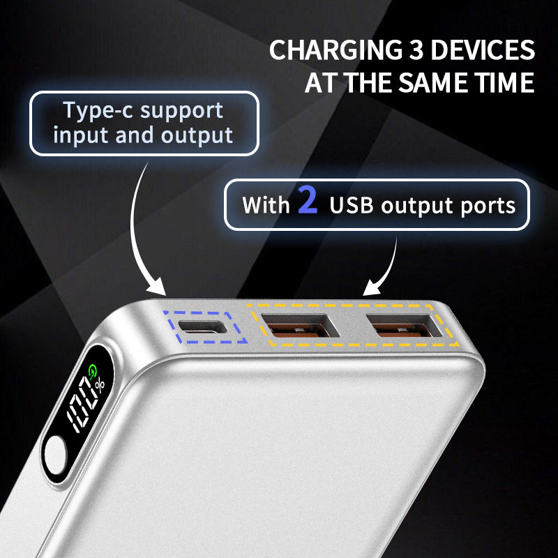 Power Bank 10000mAh Portable Charger for Phones and Tablets Daily - photo 3